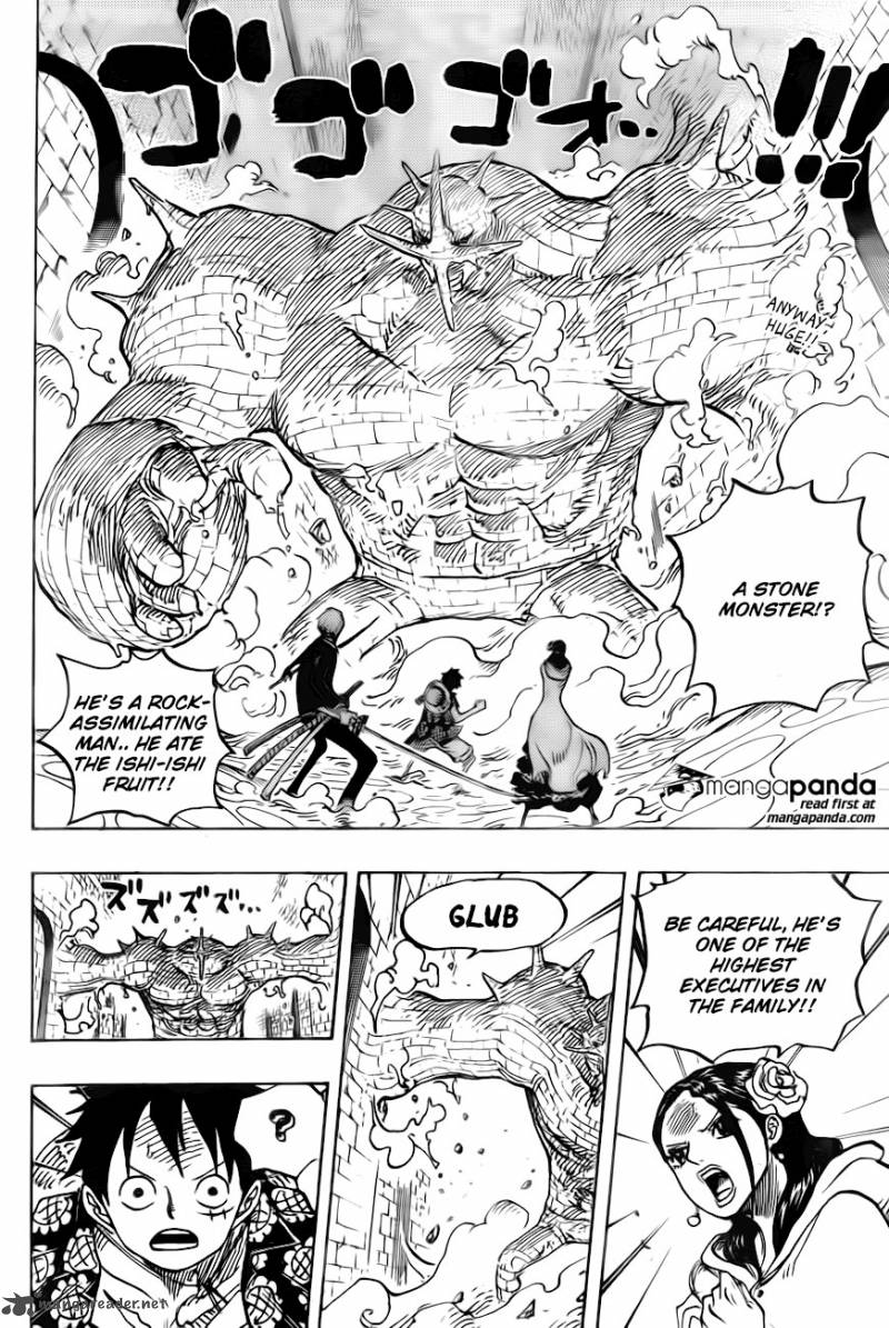 One Piece Chapter 737 - Page 4 in English