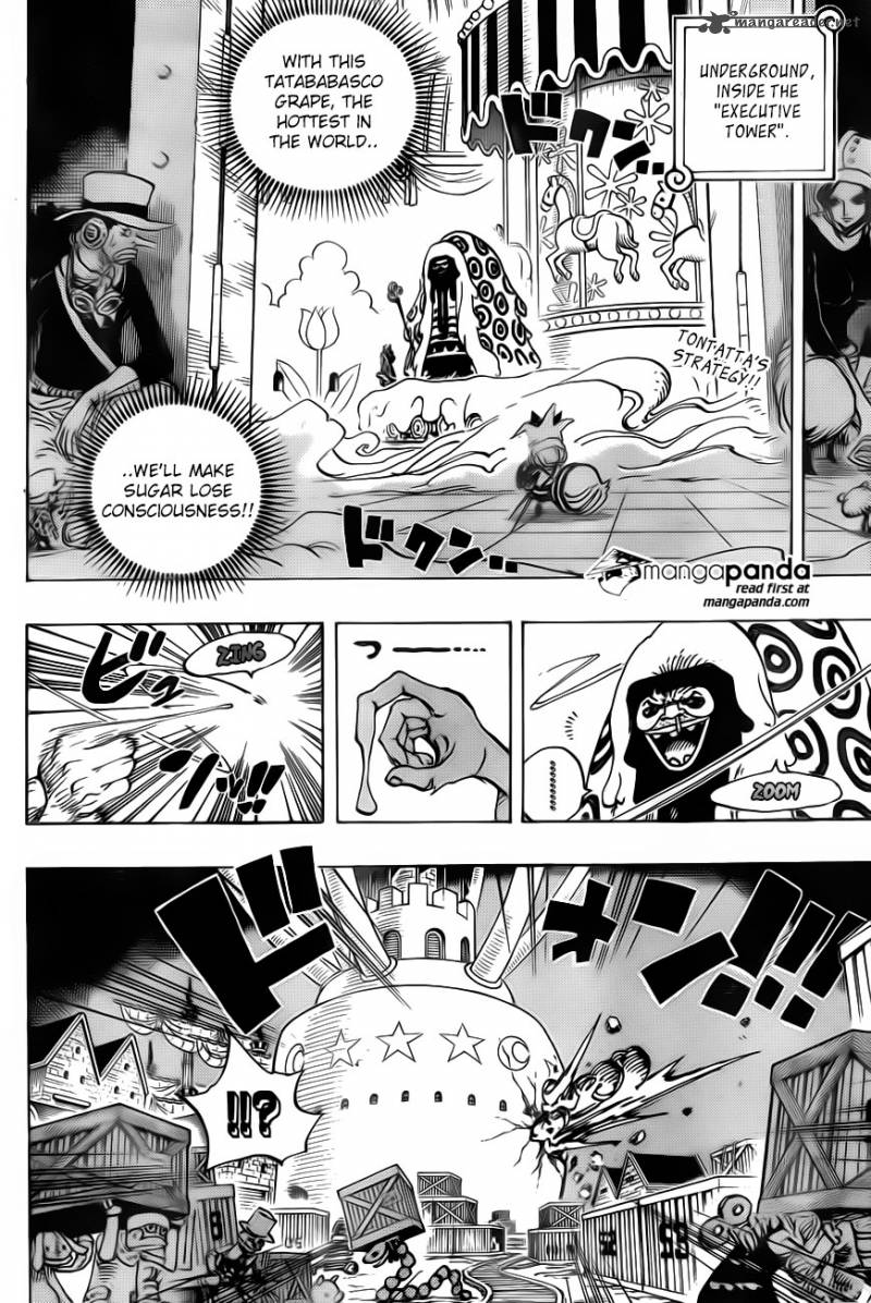 One Piece Chapter 738 - Page 4 in English