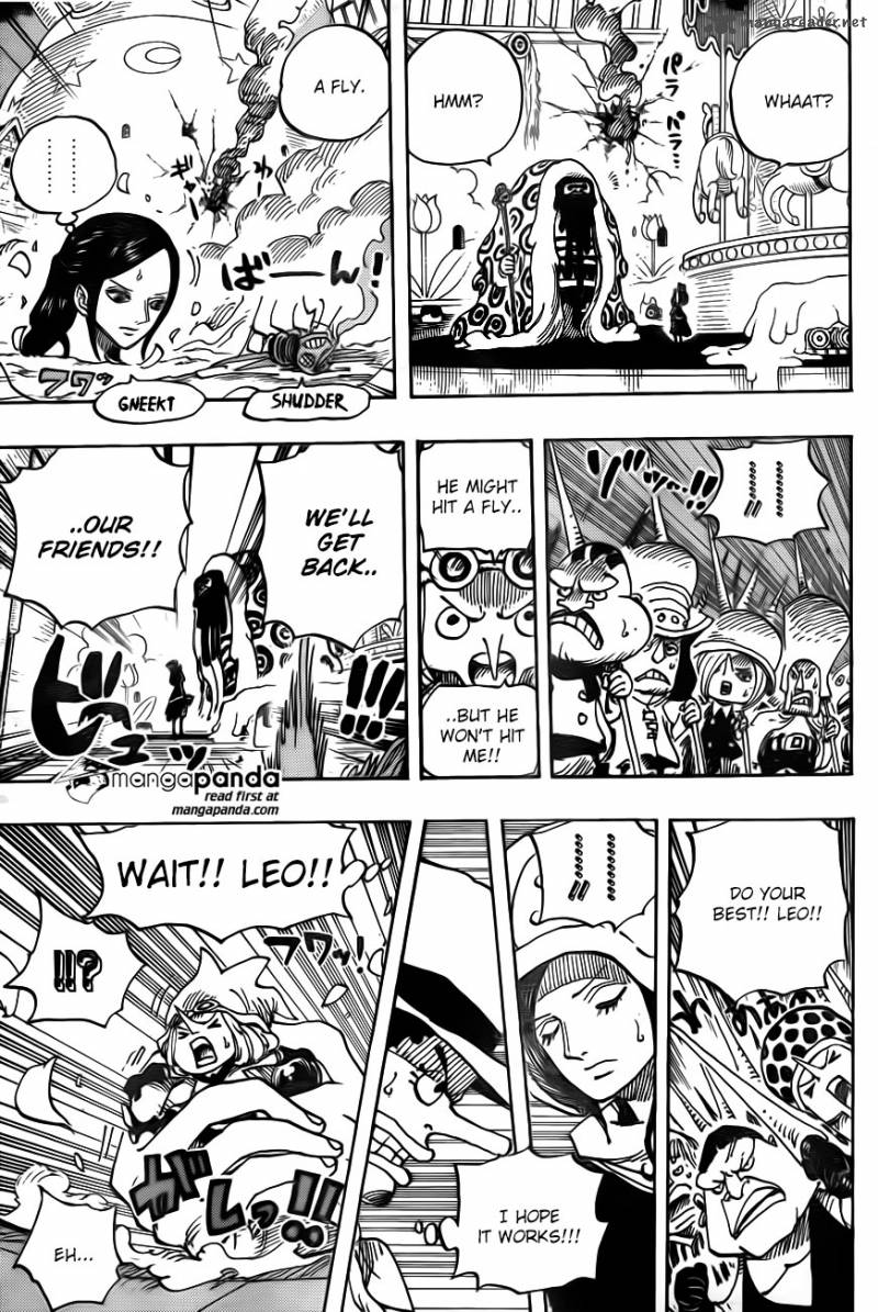 One Piece Chapter 738 - Page 5 in English