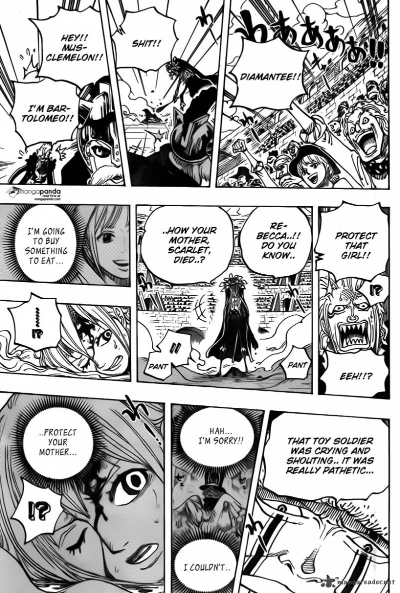 One Piece Chapter 739 - Page 17 in English