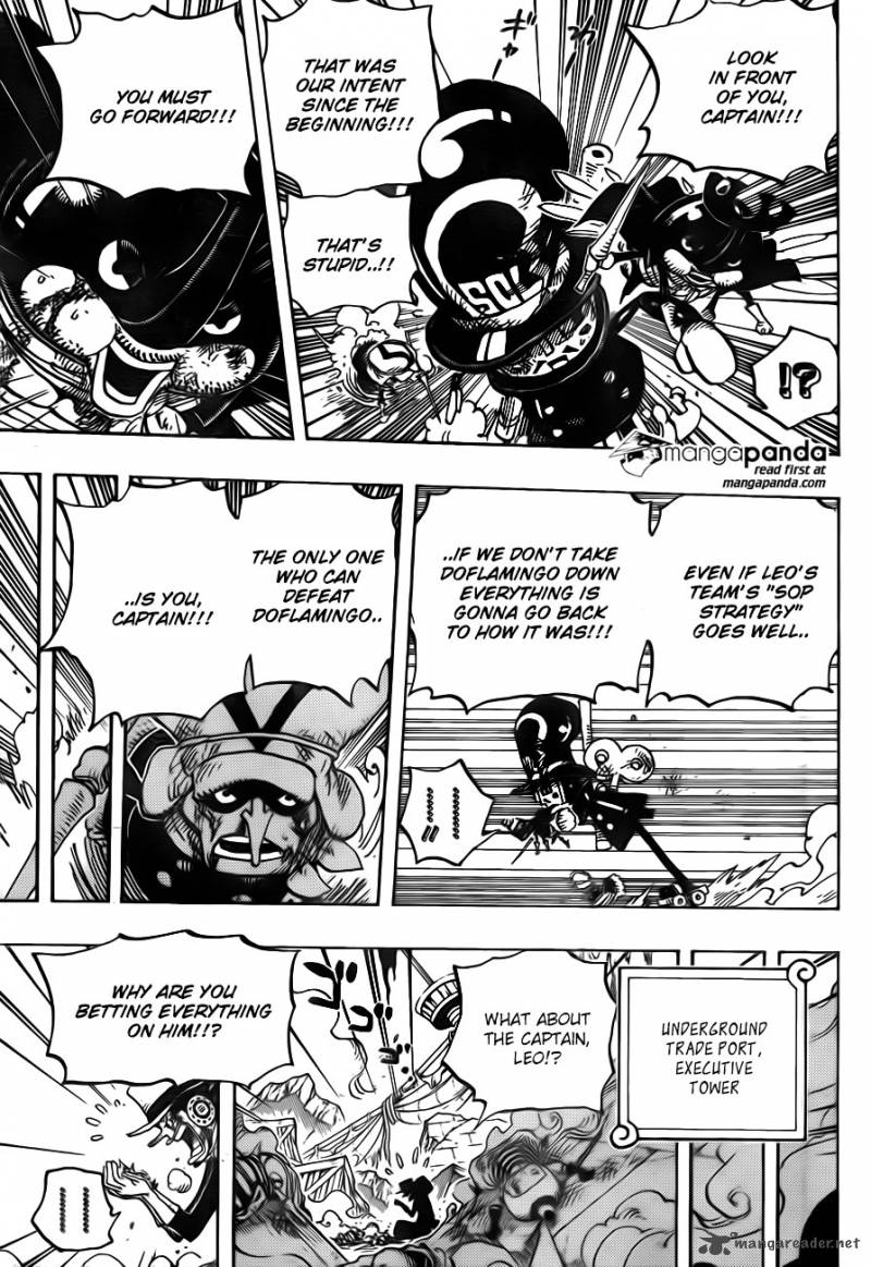 One Piece Chapter 739 - Page 19 in English