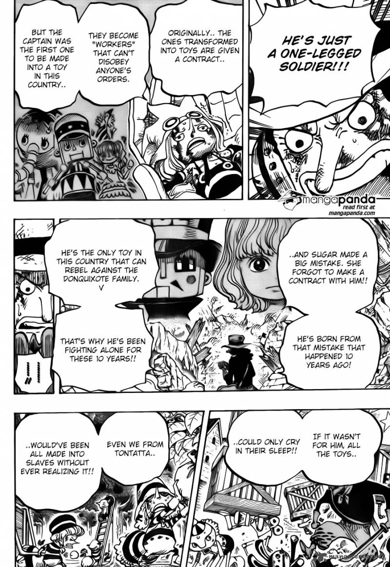 One Piece Chapter 739 - Page 20 in English
