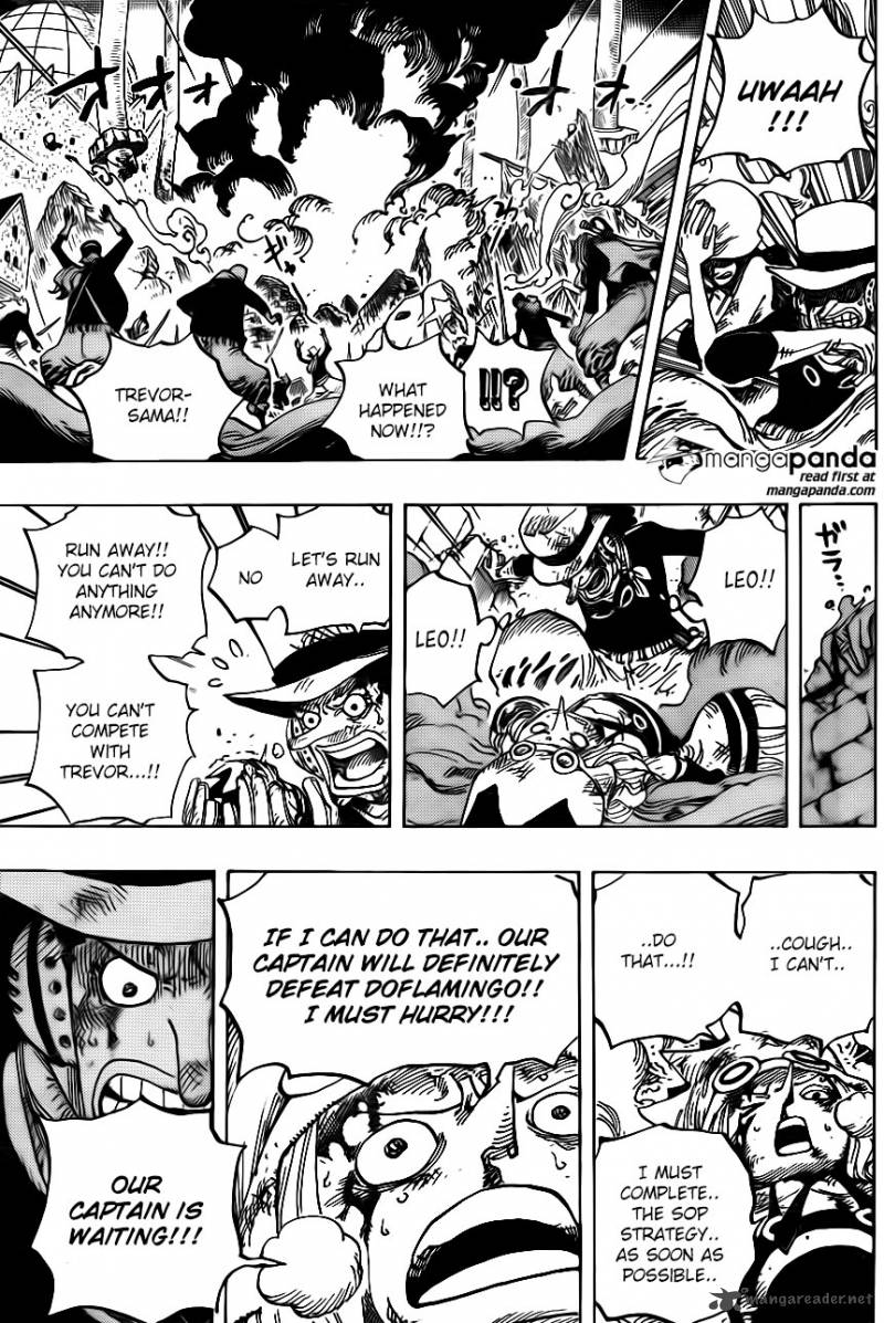 One Piece Chapter 739 - Page 9 in English