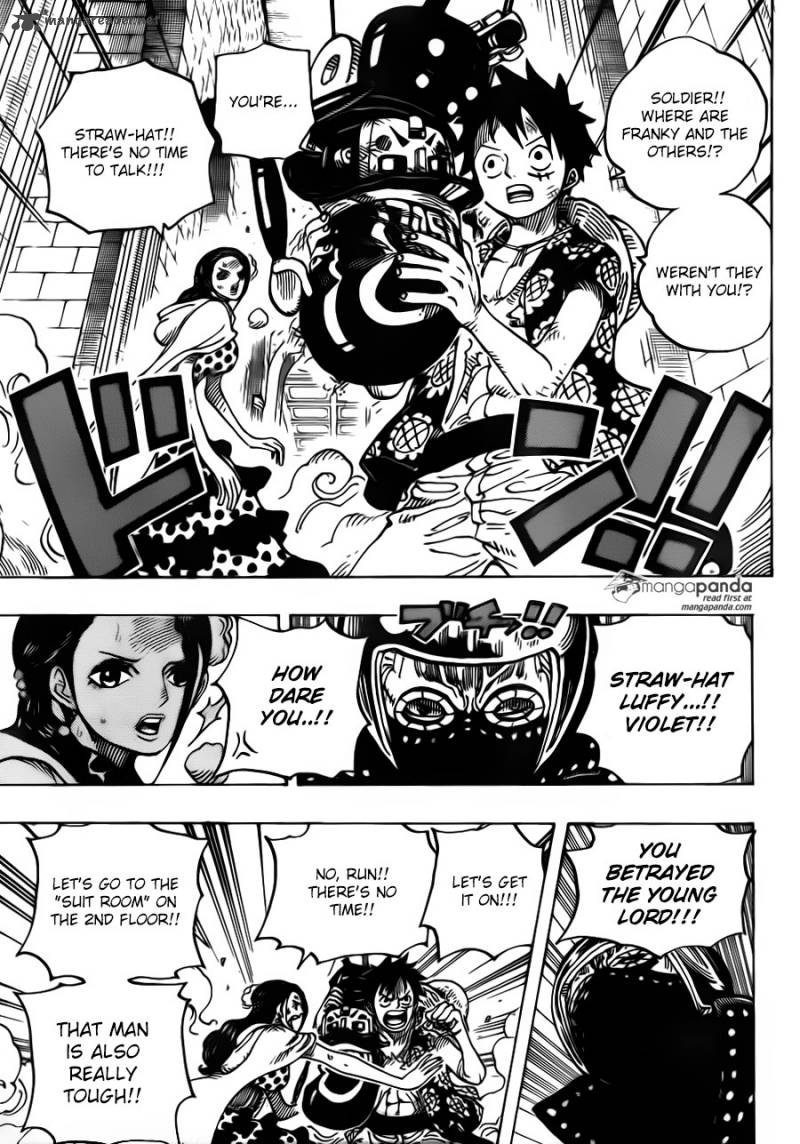 One Piece Chapter 740 - Page 11 in English