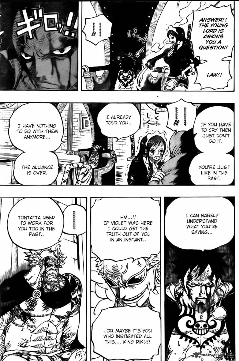 One Piece Chapter 740 - Page 17 in English