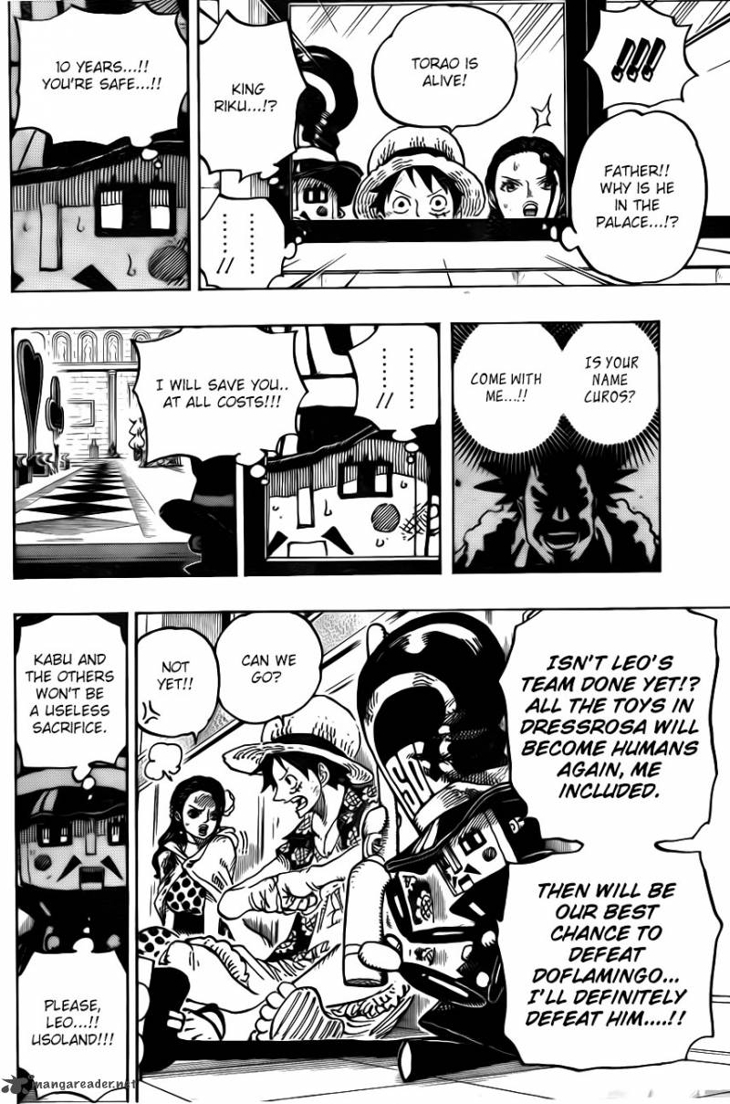 One Piece Chapter 740 - Page 18 in English