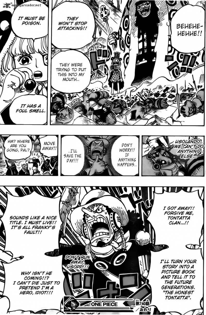 One Piece Chapter 740 - Page 21 in English
