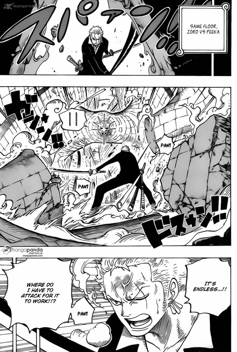 One Piece Chapter 740 - Page 5 in English