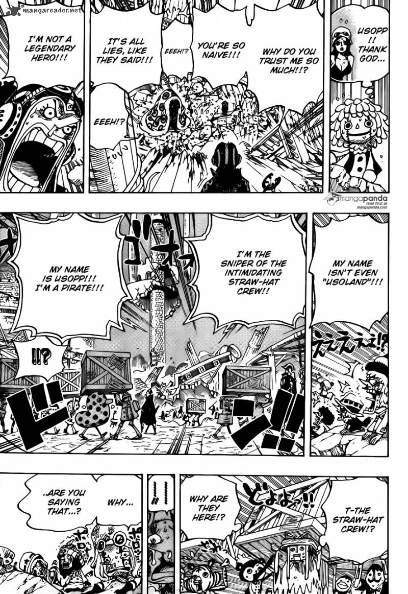 One Piece Chapter 741 - Page 10 in English