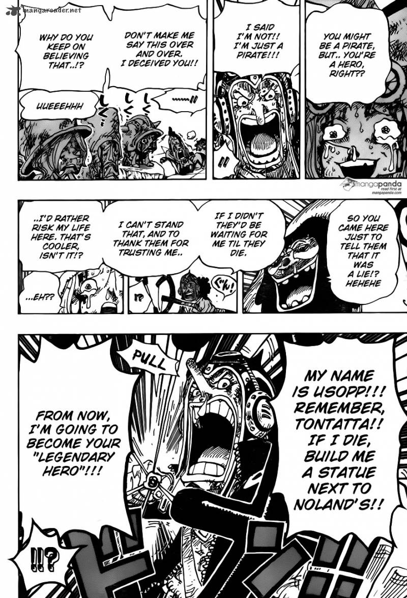 One Piece Chapter 741 - Page 11 in English