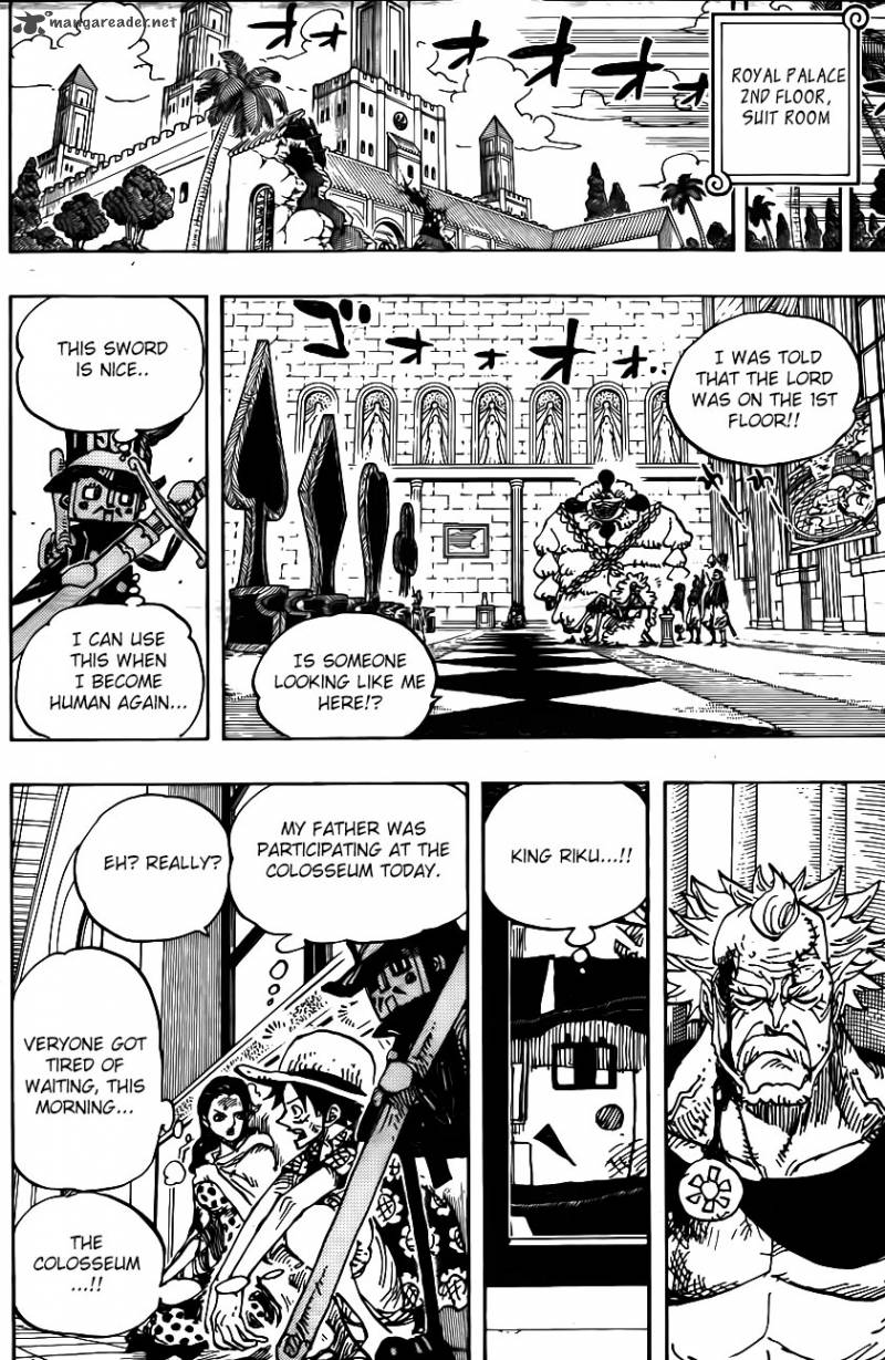 One Piece Chapter 741 - Page 13 in English