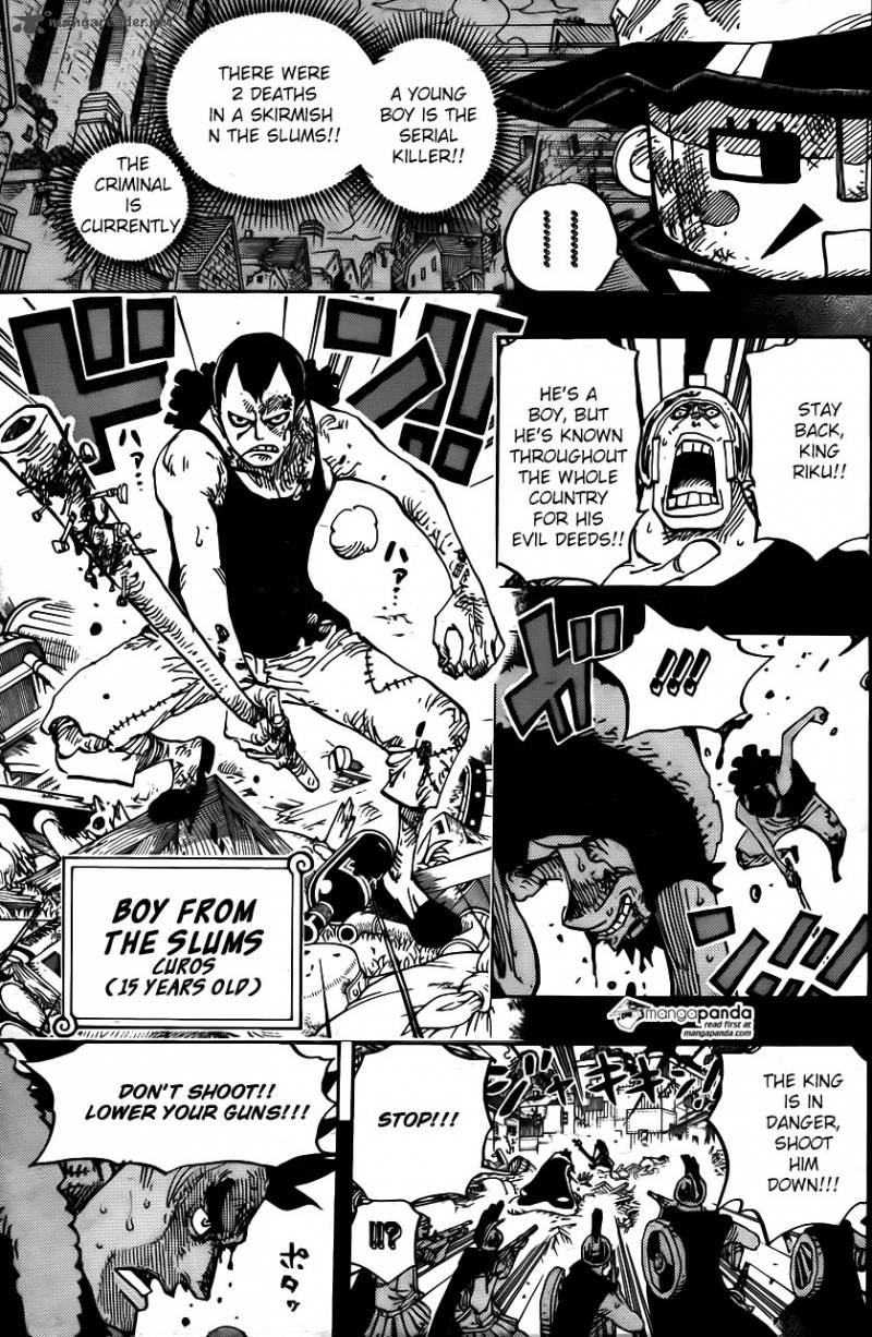 One Piece Chapter 741 - Page 14 in English