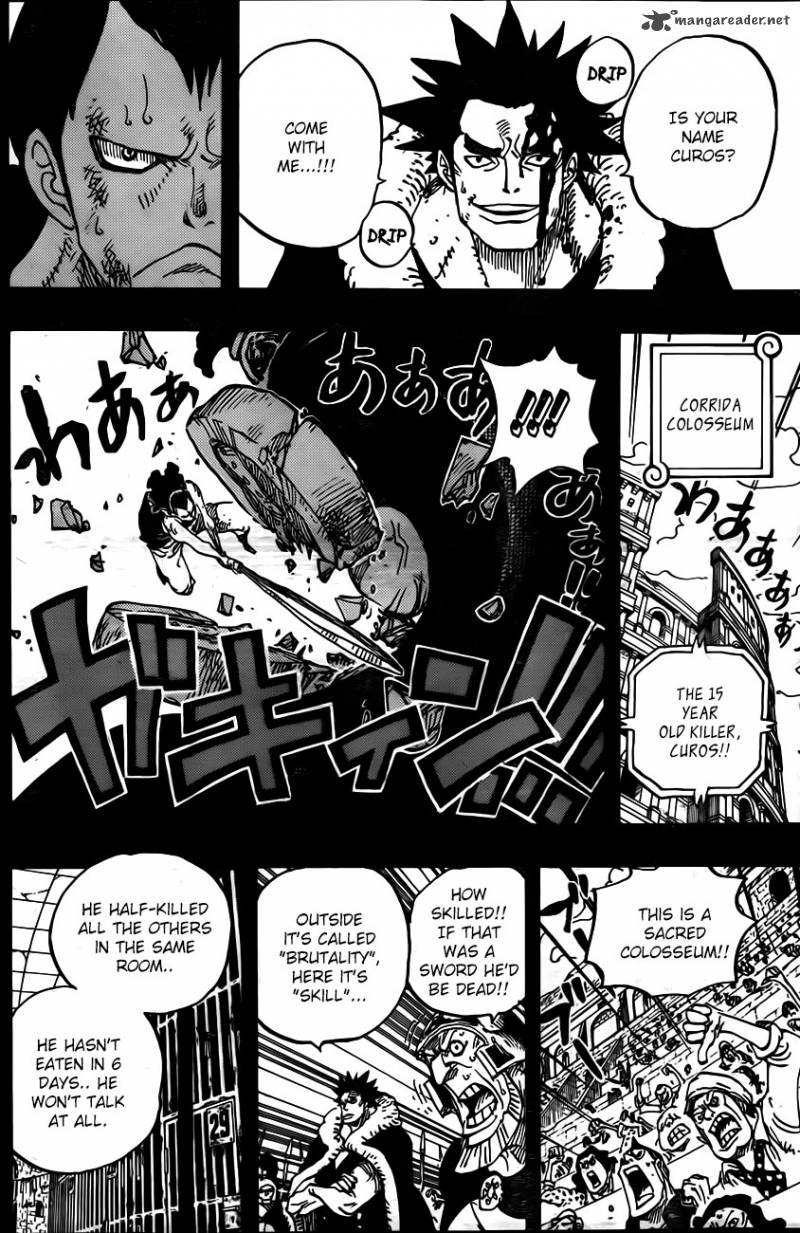One Piece Chapter 741 - Page 15 in English