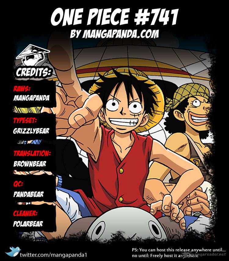 One Piece Chapter 741 - Page 19 in English