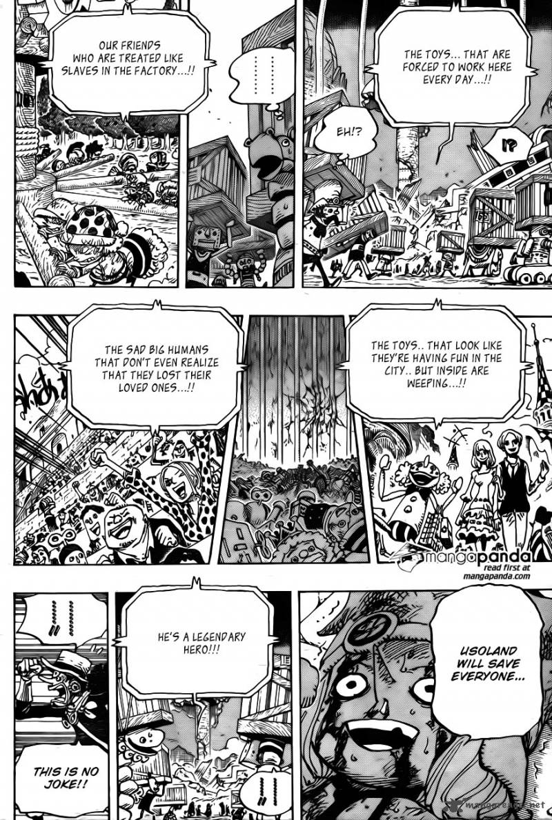 One Piece Chapter 741 - Page 5 in English