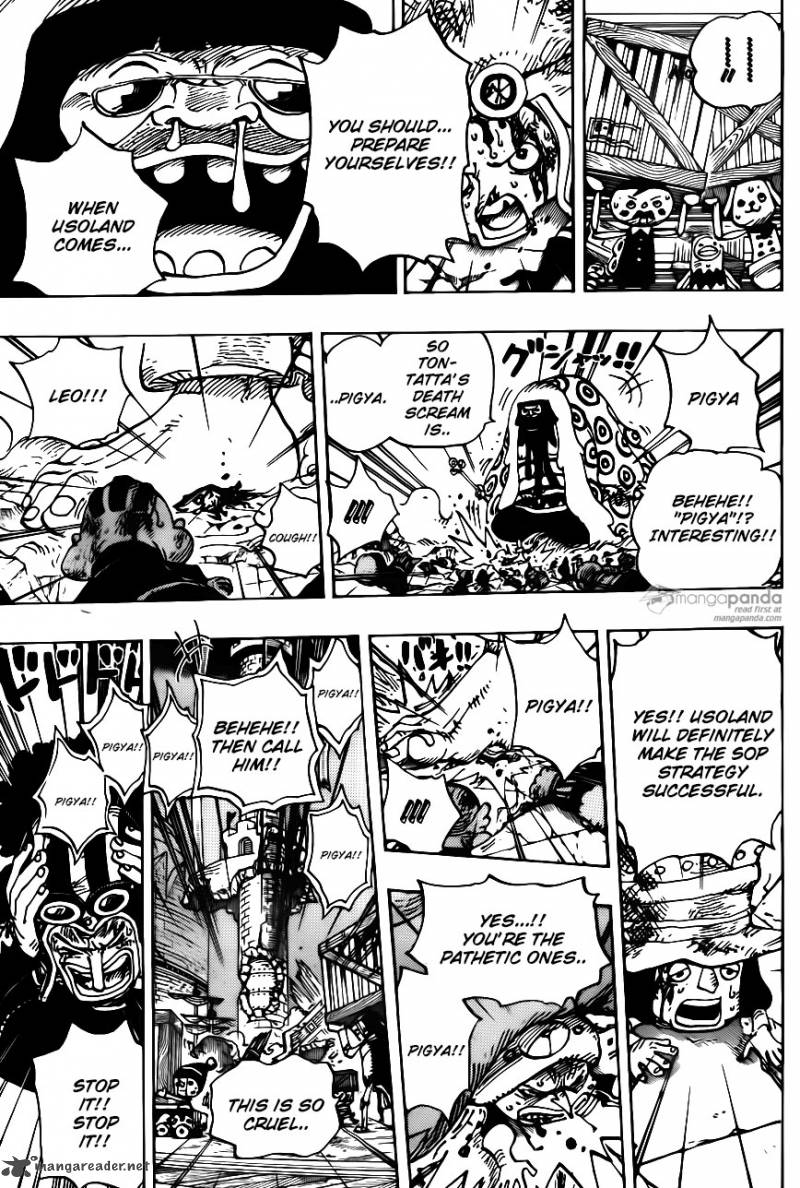 One Piece Chapter 741 - Page 8 in English