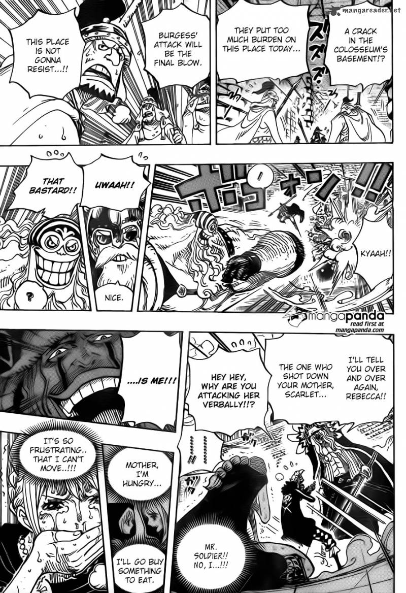 One Piece Chapter 742 - Page 17 in English