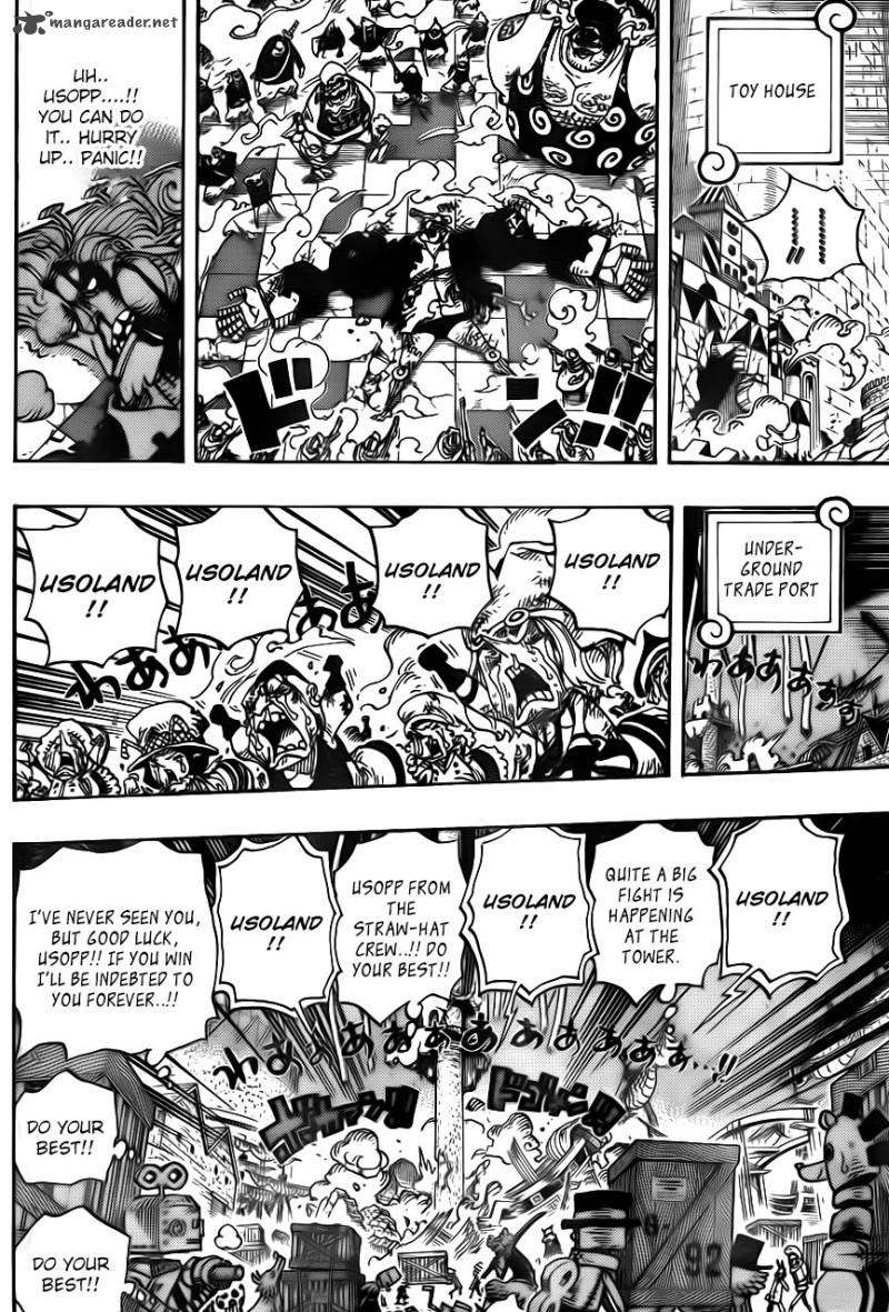 One Piece Chapter 742 - Page 18 in English