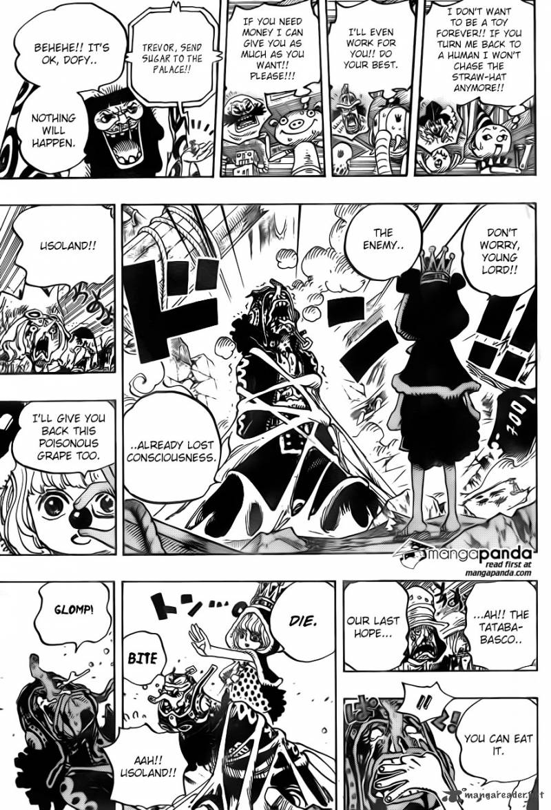 One Piece Chapter 742 - Page 19 in English