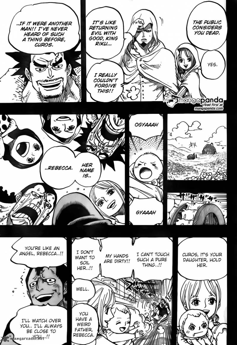 One Piece Chapter 742 - Page 9 in English
