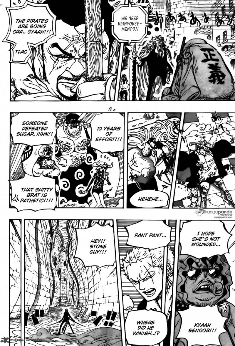 One Piece Chapter 743 - Page 10 in English