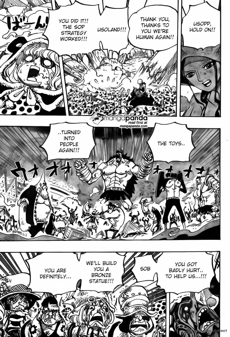 One Piece Chapter 743 - Page 11 in English