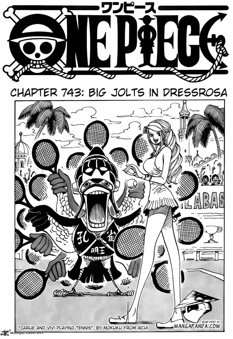 One Piece Chapter 743 - Page 3 in English