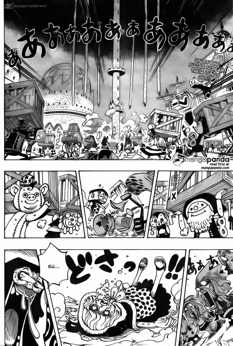 One Piece Chapter 743 - Page 4 in English