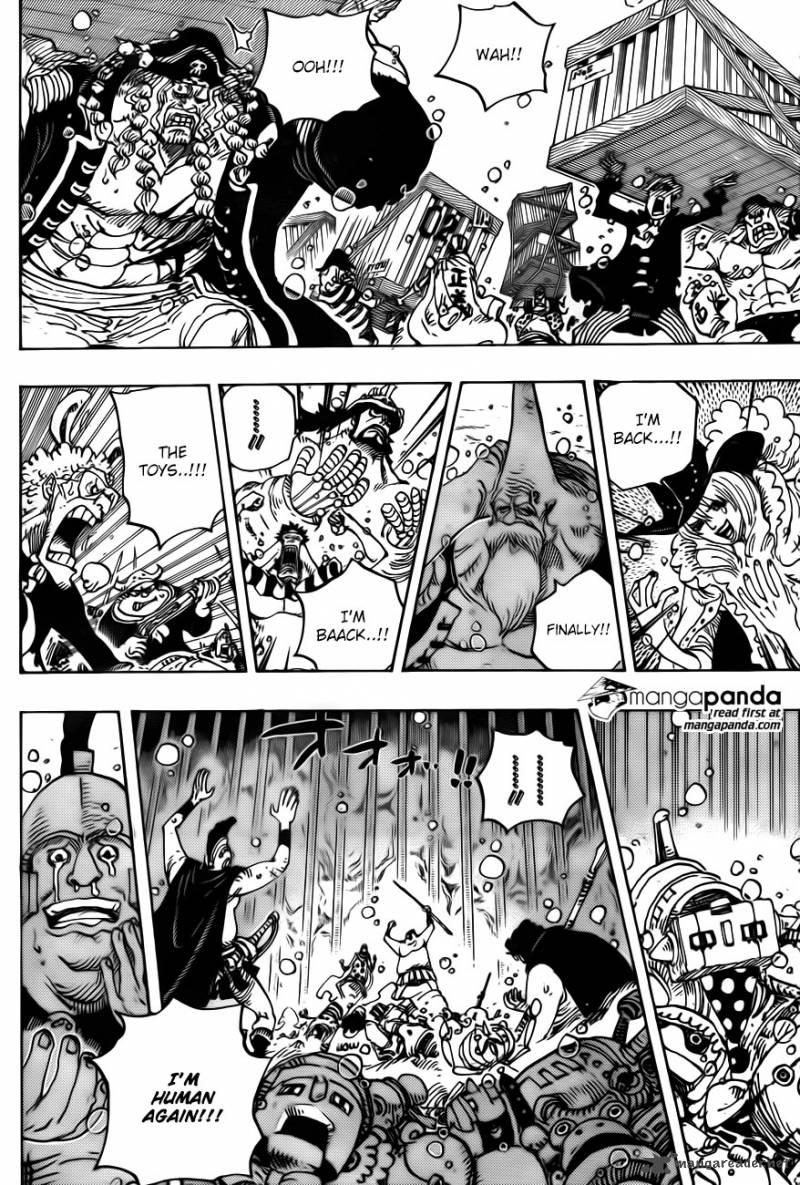 One Piece Chapter 743 - Page 6 in English