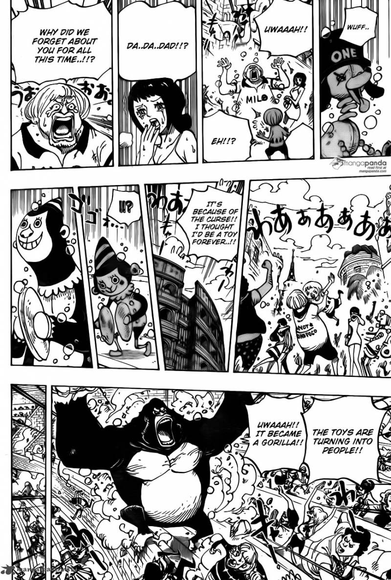 One Piece Chapter 743 - Page 8 in English