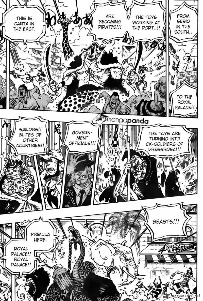One Piece Chapter 743 - Page 9 in English