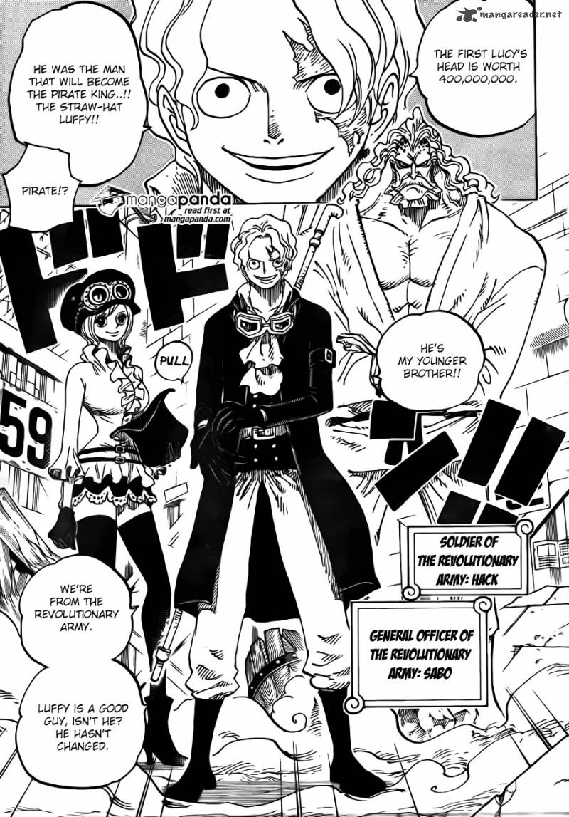 One Piece Chapter 744 - Page 14 in English