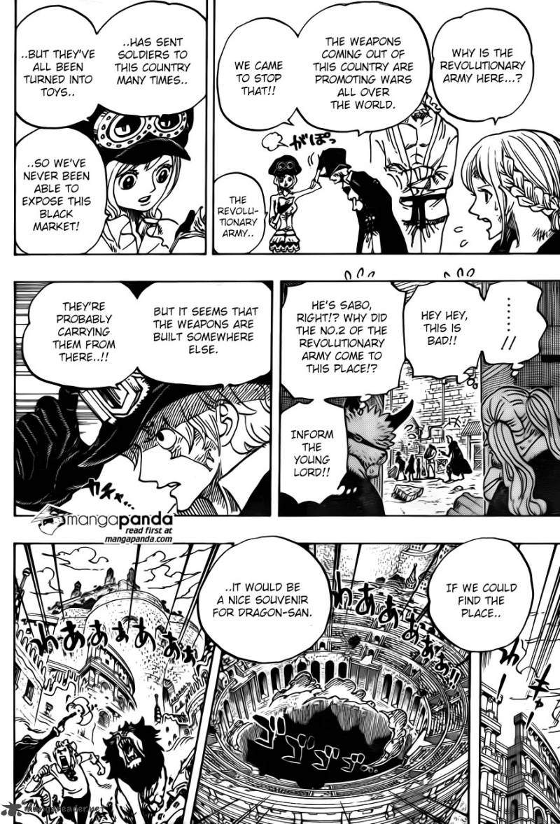 One Piece Chapter 744 - Page 15 in English