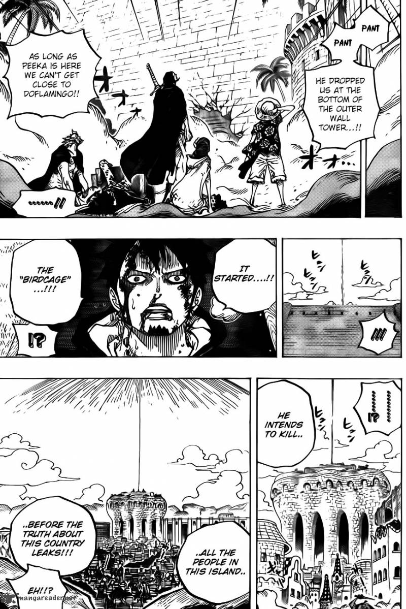 One Piece Chapter 745 - Page 12 in English