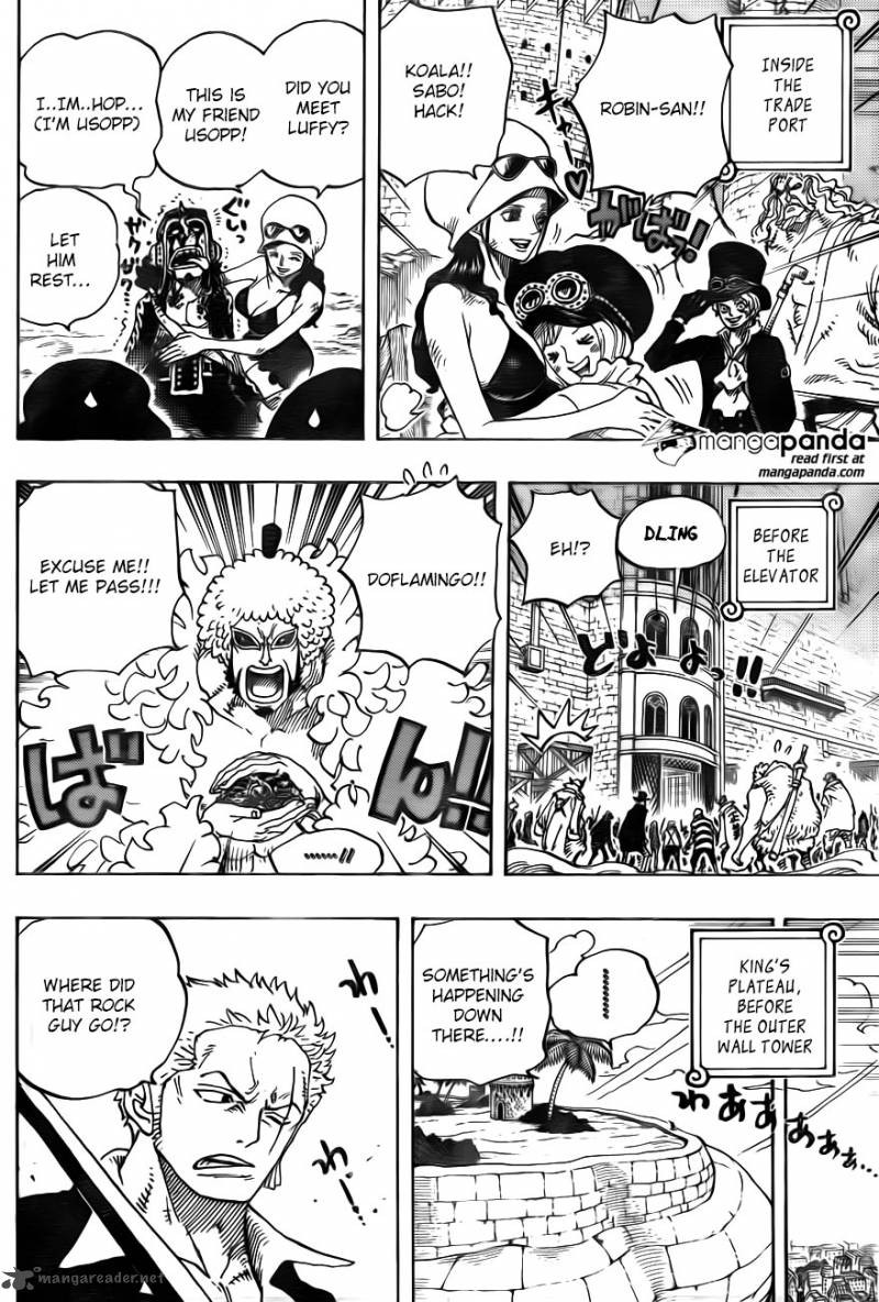 One Piece Chapter 745 - Page 3 in English