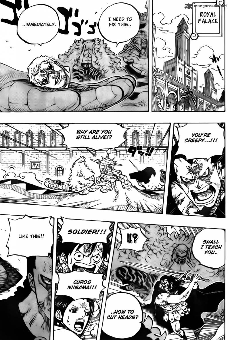 One Piece Chapter 745 - Page 4 in English