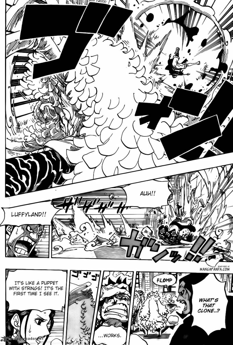 One Piece Chapter 745 - Page 9 in English