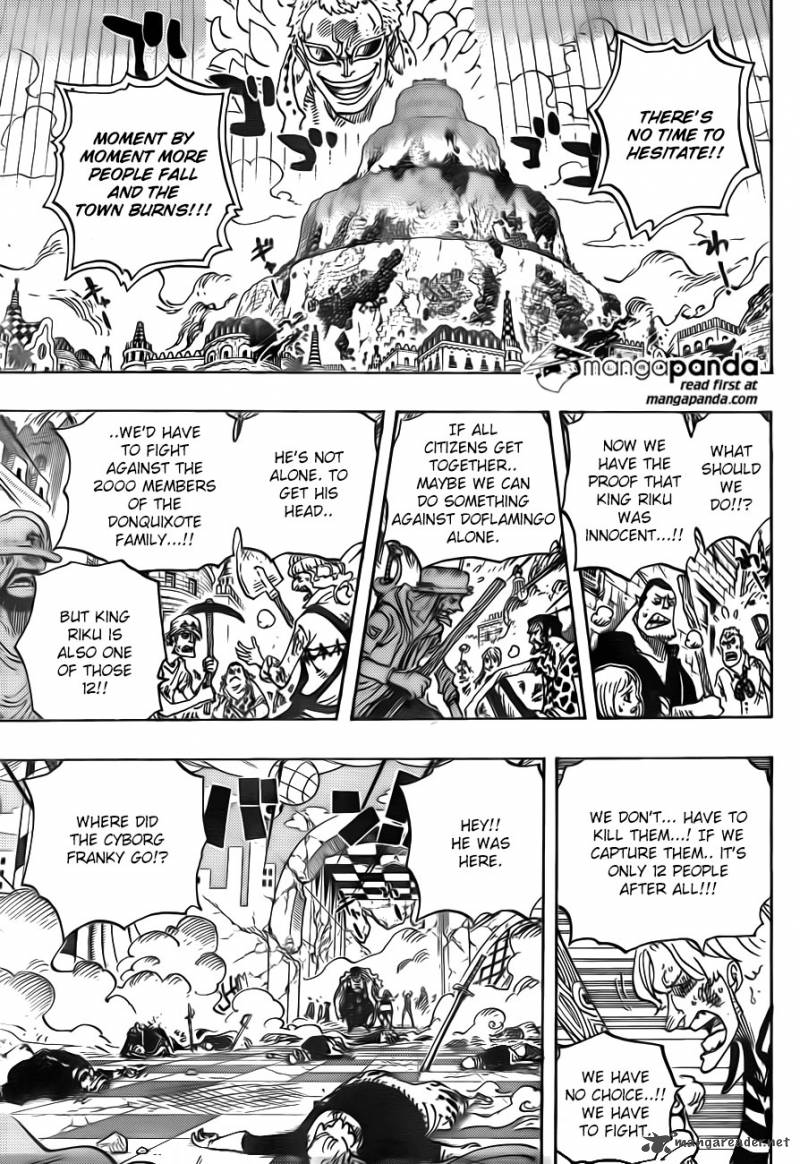 One Piece Chapter 746 - Page 14 in English