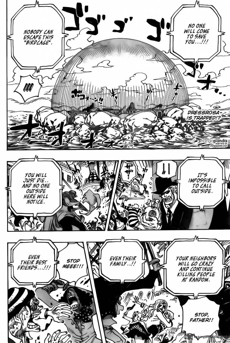 One Piece Chapter 746 - Page 4 in English