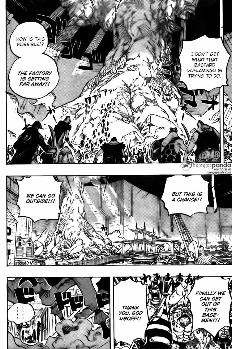 One Piece Chapter 746 - Page 6 in English