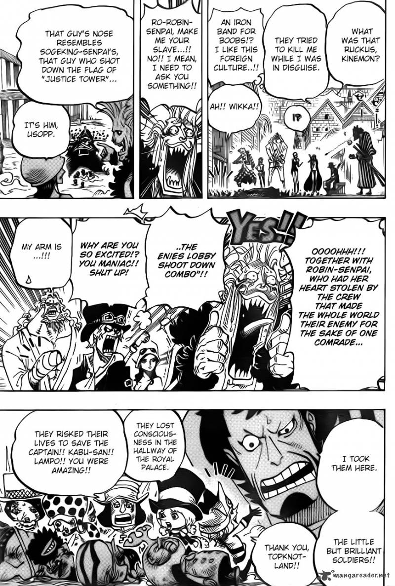 One Piece Chapter 746 - Page 7 in English