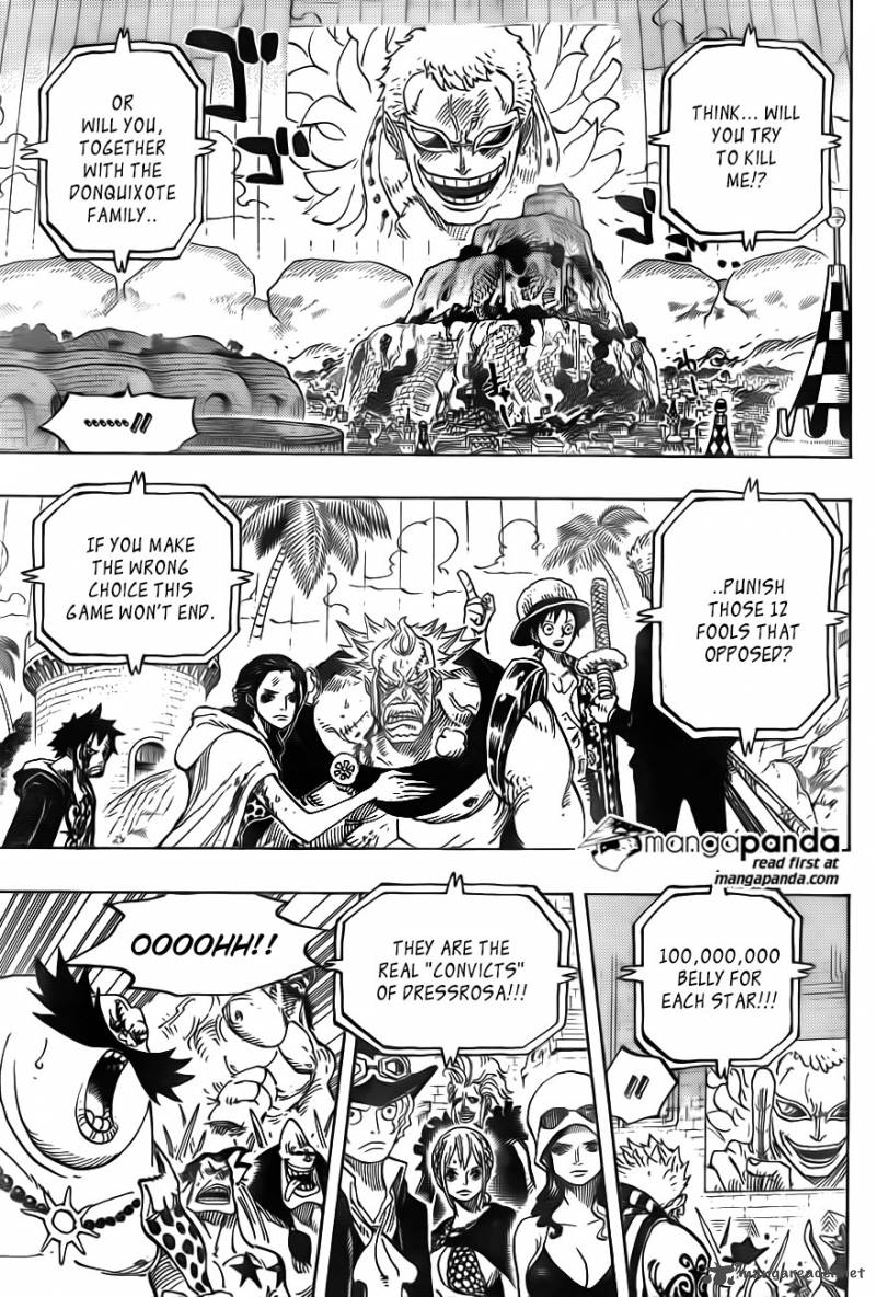 One Piece Chapter 746 - Page 9 in English