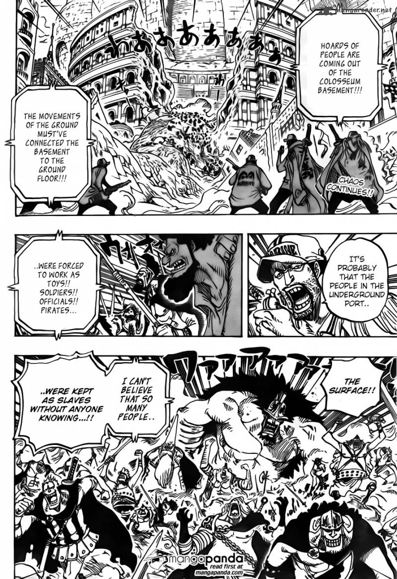 One Piece Chapter 747 - Page 4 in English