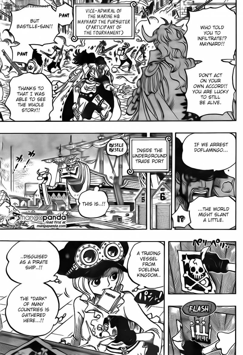 One Piece Chapter 747 - Page 5 in English