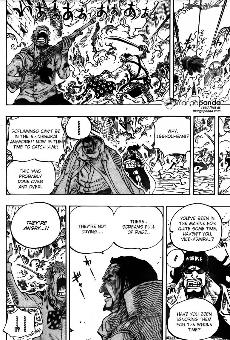 One Piece Chapter 747 - Page 6 in English