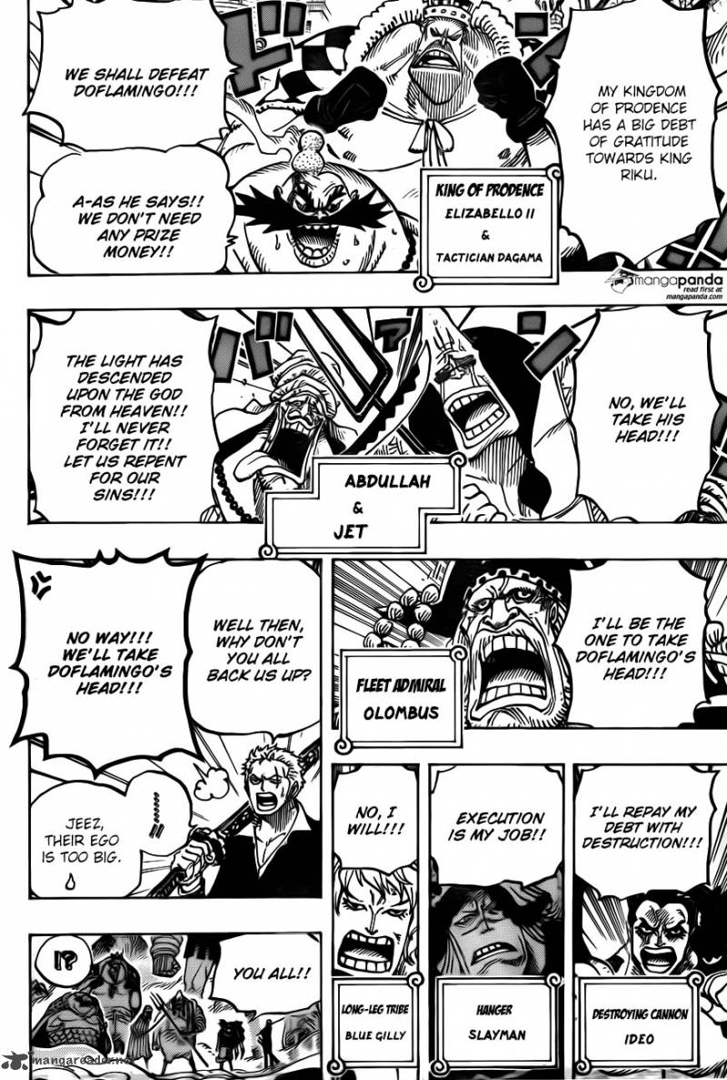 One Piece Chapter 748 - Page 11 in English