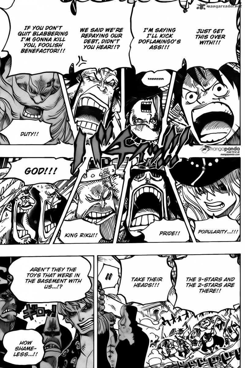 One Piece Chapter 748 - Page 12 in English