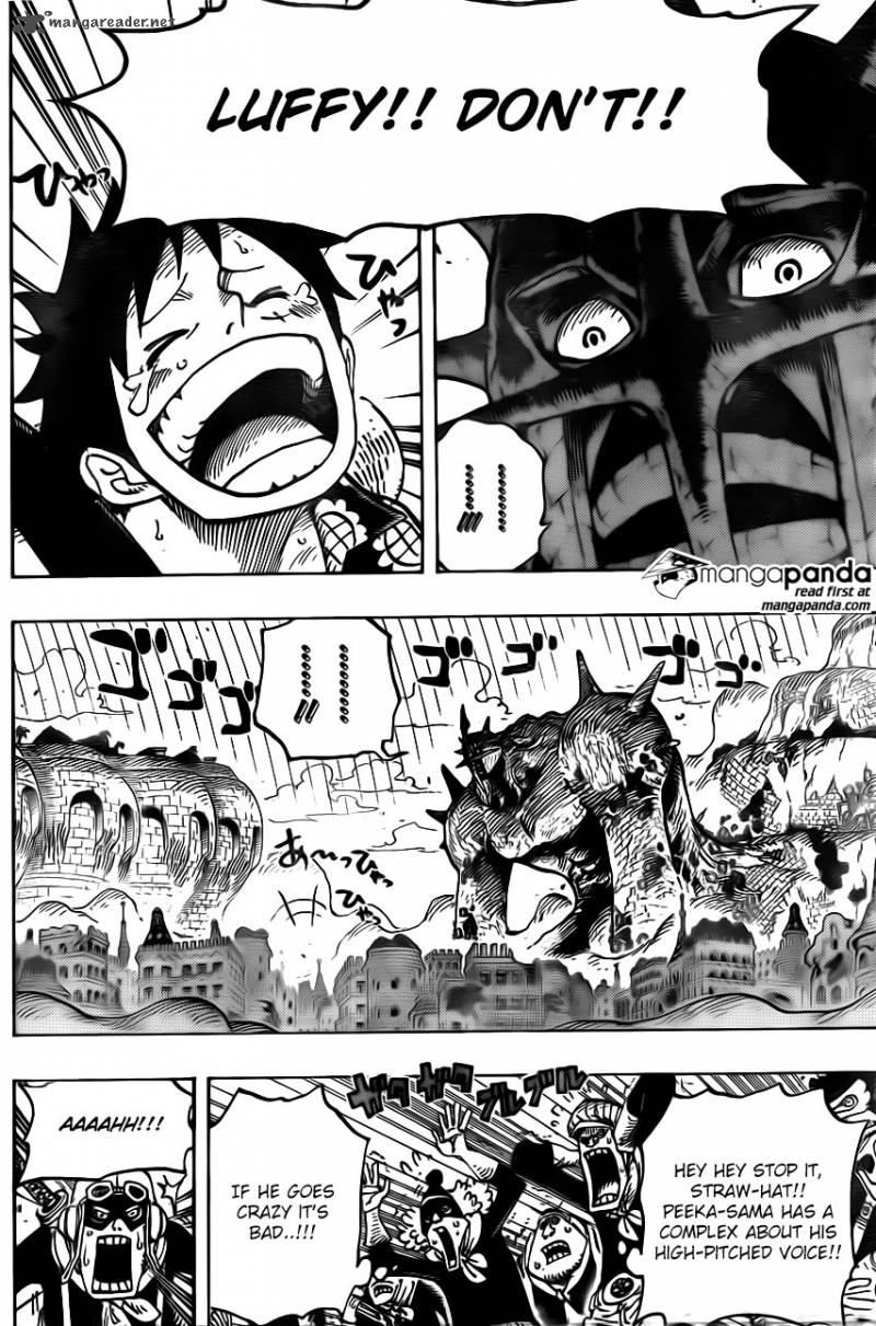 One Piece Chapter 748 - Page 4 in English