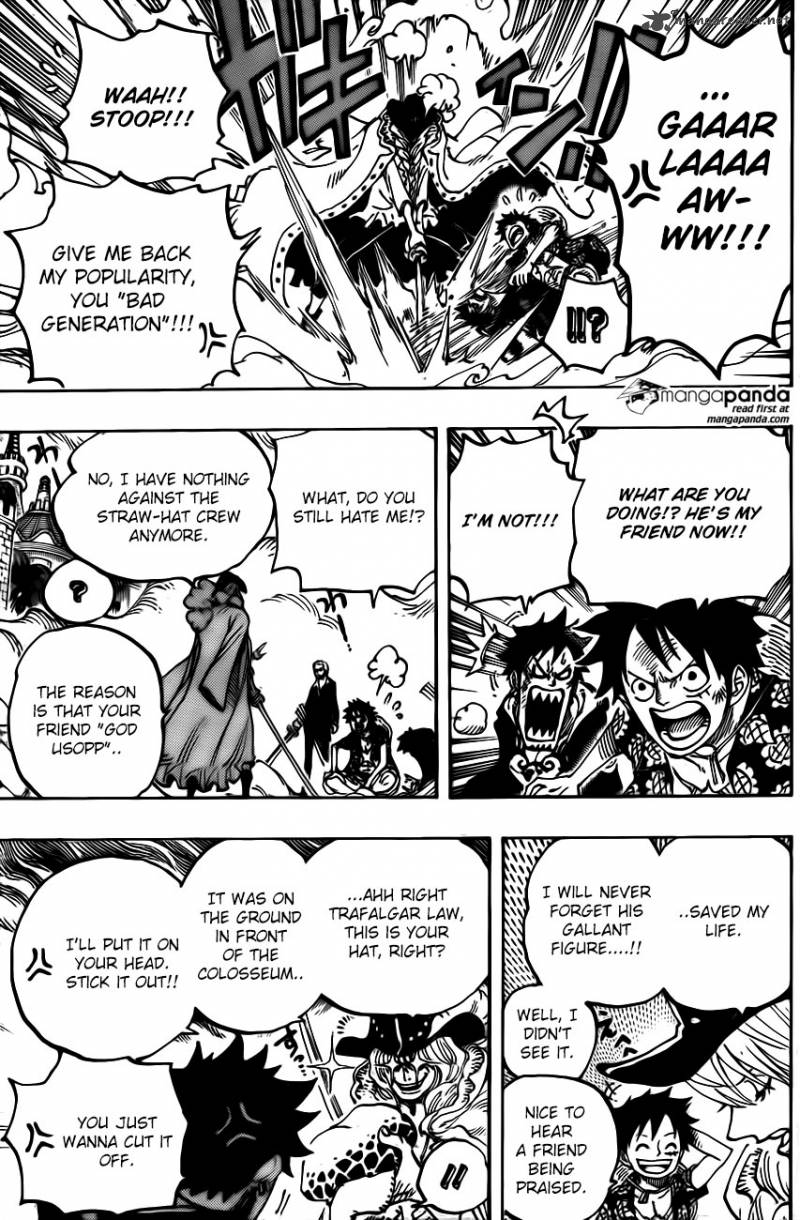 One Piece Chapter 748 - Page 8 in English