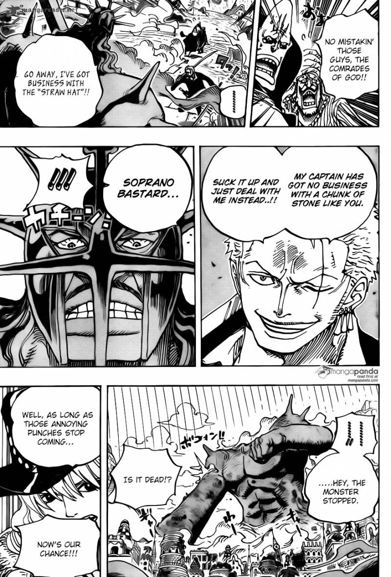 One Piece Chapter 749 - Page 13 in English